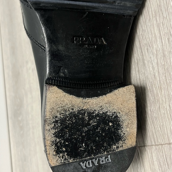 Prada Platform Loafer. Prada size 7 equivalent to USA 9 or 42 EURO - Picture 10 of 16